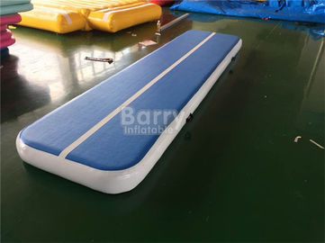 মসৃণ রাবার 4m Inflatable এয়ার টপল ড্রপ সেলাই সঙ্গে ট্র্যাক