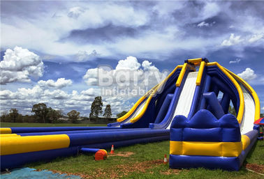 দৈত্য Inflatable জল স্লিপ এন স্লাইড, কিডস এবং প্রাপ্তবয়স্কদের জন্য লং Inflatable Trippo জল স্লাইড