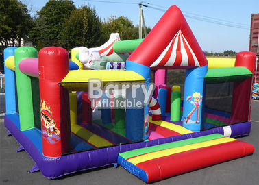 একটি শিন সার্কাস বাণিজ্যিক ছোট জাম্পিং ক্যাসল Toddler Inflatable Playland