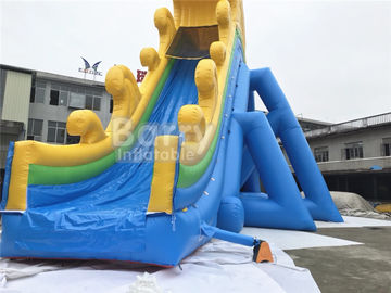 কাস্টম তৈরি পিভিসি Tarpaulin বাণিজ্যিক দৈত্য Inflatable স্লাইড 20 বছর অভিজ্ঞতা সঙ্গে