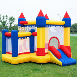 বাড়ির পিছনের দিকের উঠোন কিডস জন্য EN71 Inflatable বাউন্স 0.55 মিমি পিভিসি সঙ্গে মজার সময় જમ્પિંગ কাসল