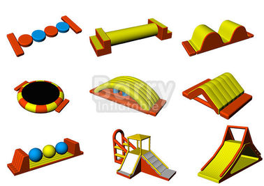 গ্রীষ্মের স্প্ল্যাশ Inflatable জল পার্ক সরঞ্জাম কমার্শিয়াল Inflatable ভাসমান ওয়াটার পার্ক