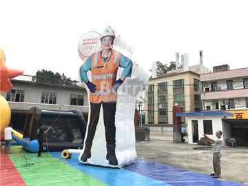 কাস্টম ইনফ্ল্যাটেবল বিজ্ঞাপন পণ্য, ইভেন্ট সজ্জা ক্লিন মহিলা ইনফ্ল্যাটেবল মডেল চরিত্র