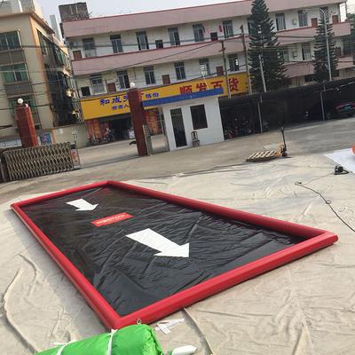 গাড়ি / ট্রাক ধোয়ার জন্য পুরু পিভিসি ইনফ্ল্যাটেবল ওয়াশ ম্যাট