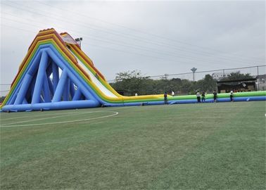 জায়ান্ট Inflatable গেমস জন্য নিরাপত্তা বহিরঙ্গন বড় বড় জল স্লাইড