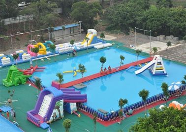 টেকসই inflatable অ্যাকোয়া পার্ক / জল পার্ক প্রকল্প inflatable গেমস জন্য