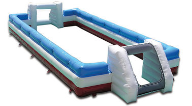 চমত্কার Inflatable স্পোর্টস গেমস, EN14960 সঙ্গে Inflatable ফুটবল মাঠ