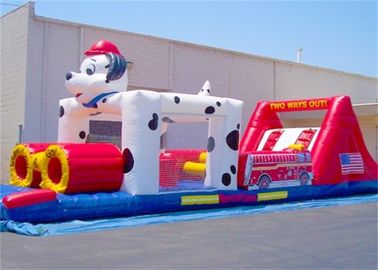কার্টুন Inflatable Obstacle কোর্স, কুকুর বাজানো জন্য কুকুর Inflatable বাধা