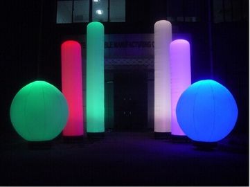 রঙিন বিজ্ঞাপন Inflatable LED ল্যান্টার্ন / ইভেন্ট উদযাপন জন্য আলোর