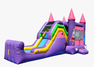 বড় বাণিজ্যিক Inflatable কম্বো বাউন্স হাউস জল স্লাইড কম্বো ভাড়া