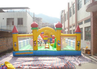 EN71 বড় পিভিসি Tarpaulin শিশু গেমস জন্য Inflatable বাউন্সী কাসল