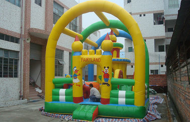 ভাড়া জন্য বাণিজ্যিক অগ্নি প্রতিরোধী Inflatable কিডস ক্যাম্পিং কাসল