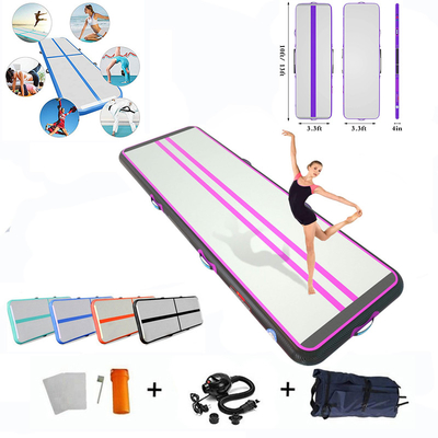 DWF 1.2mm প্লেটো ইনফ্ল্যাটেবল জিমন্যাস্টিকস এয়ার ট্র্যাক টাম্বলিং জিম ম্যাট