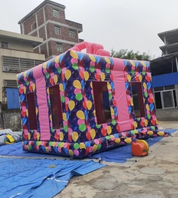 জলরোধী 4x4m ইনফ্ল্যাটেবল বাউন্সার চিলড্রেন ক্যাসেল খেলার মাঠের সরঞ্জাম