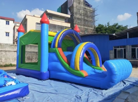 প্লেটো 1000D ইনফ্ল্যাটেবল কম্বো স্লাইড বাউন্সি ক্যাসেল জাম্পার পার্ক